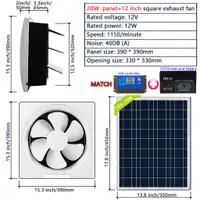 在飛比找蝦皮商城精選優惠-冷潔太陽能風扇,配備電池版,17w/20w防水太陽能板+6/