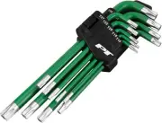 Performance Tool W9137 Long Arm Tamper Proof Star Key Set, 9-Piece