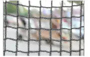 4*4m Garden Pond Netting Golf Training Barrier Netting 2.5cm Mesh BlACK 2*2m