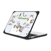 MacBook Pro 13-inch (M1 / M2 / Intel) Bounce Case Bean The Cat Fitness MacBook Case