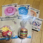 Kirby of the Stars Goods Burger Figure Tableware Stationery Set Lot of 6