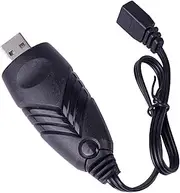 Hosim RC Car Battery USB Charger 2A-USB for 7.4V 2600mAh Battery 7.4V 1500mAh 15C Battery for Remote Control Truck
