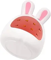ARTSEWPLY Mini Rabbit LED Nail Lamp Fast Drying UV Light for Gel Nails Portable and Lightweight and Manicure Cute Design for Easy Use and Carrying