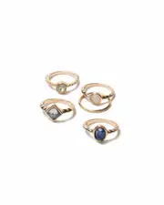 Multi Stone Ring Pack - Medium