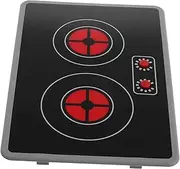 Abaodam Kitchen Simulation Induction Cooker Interactive Induction Cooker for Engaging Sound Light Effects for Role Playing Imaginative Play