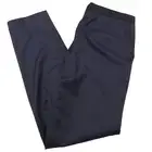 $248 HUGO BOSS HetonS Blue & Black Wool Tuxedo Suit Pants Mens Size 36L