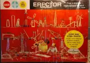 Erector Set 1960's GILBERT THE YOUNG ENGINEERS SET No. 10252 NEW Free Shipping