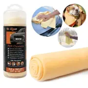 1 Car Wash Shammy Towel Chamois Synthetic Super Absorbent Drying Cloth Wipe Auto