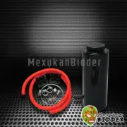 Black Aluminum 400ml Radiator Coolant Overflow Reservoir Tank for Honda Civic EF