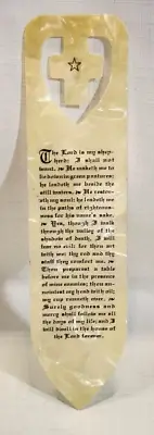 Psalm 23 The Lord is my shepherd Odalisque Translucent Bookmark Jesus God Church