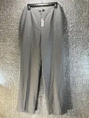 Ann Taylor Women's Pants 8 Rayon Wool Blend. Acetate Lined Wide Leg NWT.