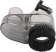 CNC Router Dust Shoe 52mm Diameter Clear CNC Dust Boot 38mm Hose for Spindle Motors and Router