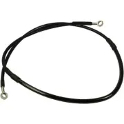 Ballards Husqvarna CR125 01-05 Black Braided Front Brakeline
