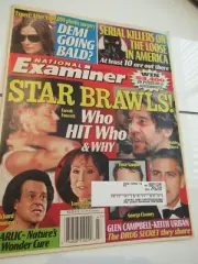 NATIONAL EXAMINER Magazine-NOVEMBER 20 ,2006 STAR BRAWLS! Farrah ONLY 1 on ebay!