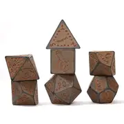 Sirius Dice - Illusory Stone - Granite - Dice Set 7