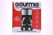 Gourmia 5 Cup Programmable Drip Coffee Maker - Black