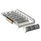 Pill Box with Compartments Bpa-free Container Weekly Medicine Dispenser 21 Grids