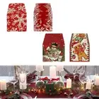 Christmas Table Runner Rectangle Tablecloth Dining Table Decoration Dining Room