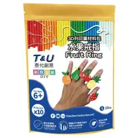 在飛比找momo購物網優惠-【T&U 泰允創意】3D列印筆材料包–水果戒指Fruit R