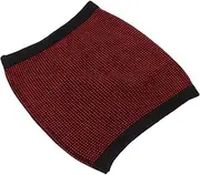 Cashmere Elastic Waist Support Belt Winter Lumbar Support for Fitness Comfortable Back for Running Gym Office Outdoor Activities Warmth Stability Red
