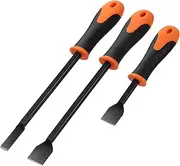 motofans Gasket Scraper Set- 3 Piece, Carbon Automotive Scraper Set, Gasket Scraper Tool, 3-PCs Set, 1”, 1”, 1/2” Gasket Scrapers