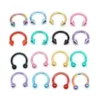 Stainless Steel Nostril Nose Ring Ball Horse Piercing Sharp Earring Body Jewelry
