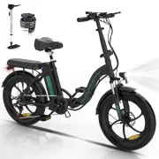 [EU DIRECT] COLORWAY BK6S1 Electric Bike 36V 12AH Battery 250W Motors 20inch Tires 35-90KM Max Mileage 120KG Max Load El