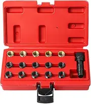 Spark Plug Thread Tap Tool, Automotive Thread Tapping Screws, Spark Plug Thread Repair Tools Kit, Spark Plug Repairing Tool, Portable Spark Plug Tapping Kit For Sedan, Truck, Suv, & Rv Maintenance