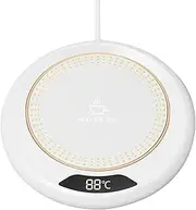 Coffee Mug Warmer 3 Temperature Setting Electric Coffee Warmer Auto Shut Off Electric Beverage Tea Water Milk Warmer USB Plug Portable Cup Warmer for Heating Coffee Beverage Milk Tea