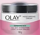 Olay Moisturising Cream Sensitive Skin 100 Gram-Au