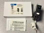 NEW Eaton GFTCB125 Circuit Breaker BR GFCI Ground Fault 25A 1 Pole 120/240V