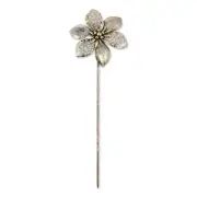 Accent Plus 28.75" Iron Small Flower Garden Stake