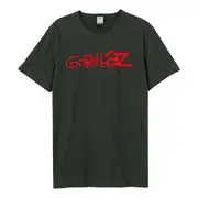 Amplified Unisex Adult Gorillaz Vintage Logo T-Shirt