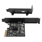 USB PCIE Card Type C PCI-Express 4X to USB 3.2 Gen 2X2 (20Gbps) ASM32424783