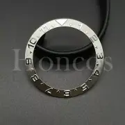 Metal Bezel Insert Fits For Rolex Yacht Master GMT Watch Seiko 6309 7002 Silver