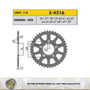 BMW HP4 1000 2013 2014 ERGAL REAR SPROCKET 525 - 47 TEETH