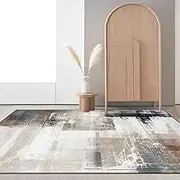 Geometry Carpet Living Room Decoration Rugs Bedroom Decor Carpet Non-Slip Cloakroom Lounge Soft Mat Washable,JH014,Flannel,5,160x200cm 63x78.7in