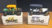 2 Vintage Readers Digest Die Cast Cars Simplex, Ford Model T,