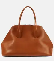 [The Row] The Row Devon Large leather tote bag One Size brown