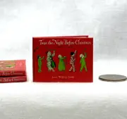 1:6 Scale TWAS THE NIGHT BEFORE CHRISTMAS Playscale Readable Illustrated Book