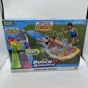 Bunch O Balloons Waterslide Wipeout Slip & Slide with 160 Water