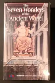The Seven Wonders of the Ancient World VHS Giza Pyramid Babylon Colossus Sealed