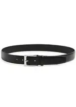 Boss Evan Leather Belt - Black - 105 (XL) 105 (XL)