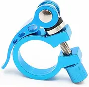 BESPORTBLE Easy Install Bike Seatpost Clamp Quick Release Lock Aluminum Alloy for Casual Bikes