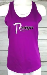 New Adidas Women's Climalite Compress Purple Tank Top Sz Large Racerback A0603
