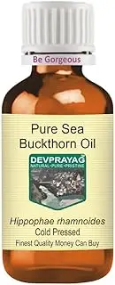 Pure Sea Buckthorn Oil (Hippophae rhamnoides) Natural Therapeutic Grade Cold Pressed 15ml (0.50 oz)
