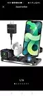 3 in 1 Charging Station for Multiple Apple Devices, Foldable Wireless Charger...