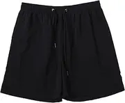 [Maiyifu-GJ] Mens Swim Trunks Swimwear Lightweight Quick-Drying Board Shorts Casual Summer Athletic Short Pants with Pockets
