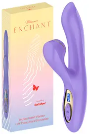 [Wild Secrets] Enchant 9.1 Air Pulse Rabbit Vibrator - powered by Satisfyer