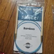 Addi Skacel Bamboo Size 10, 40" Circular Knitting Needle